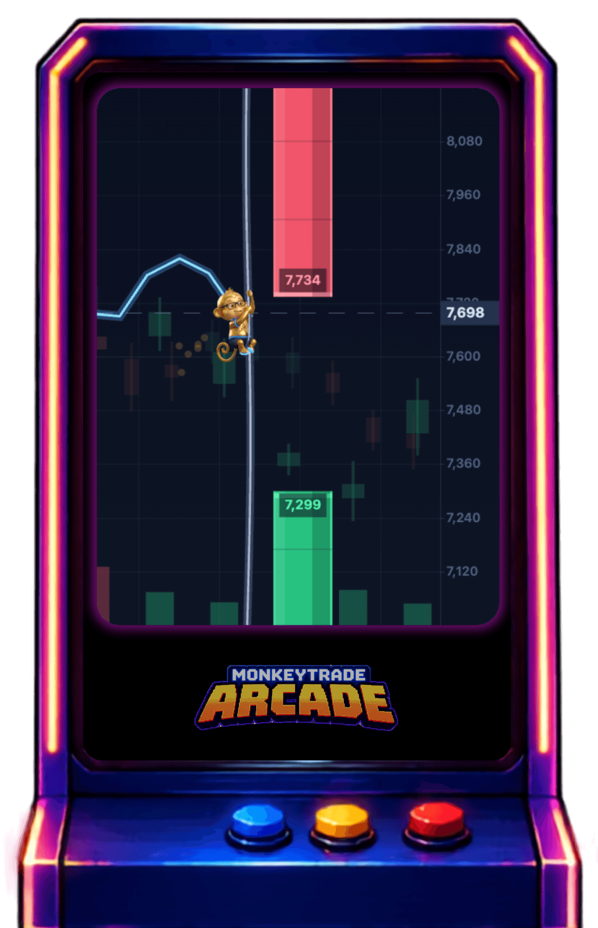 Monkey Hop arcade cabinet